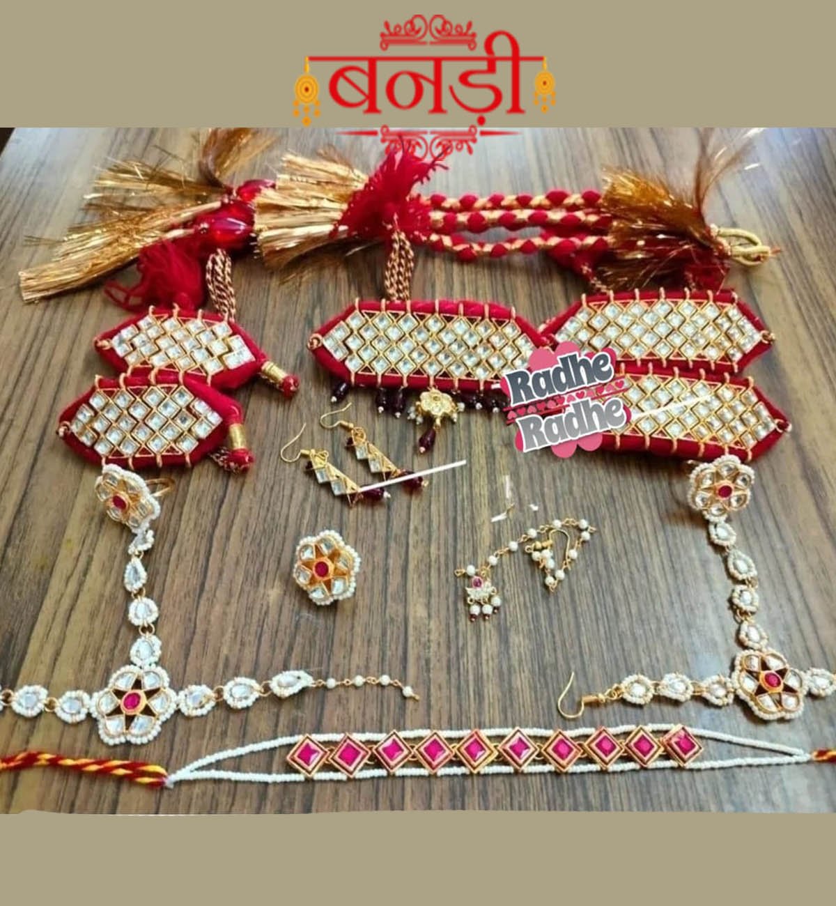 Kids Rajputi Jewelry Set