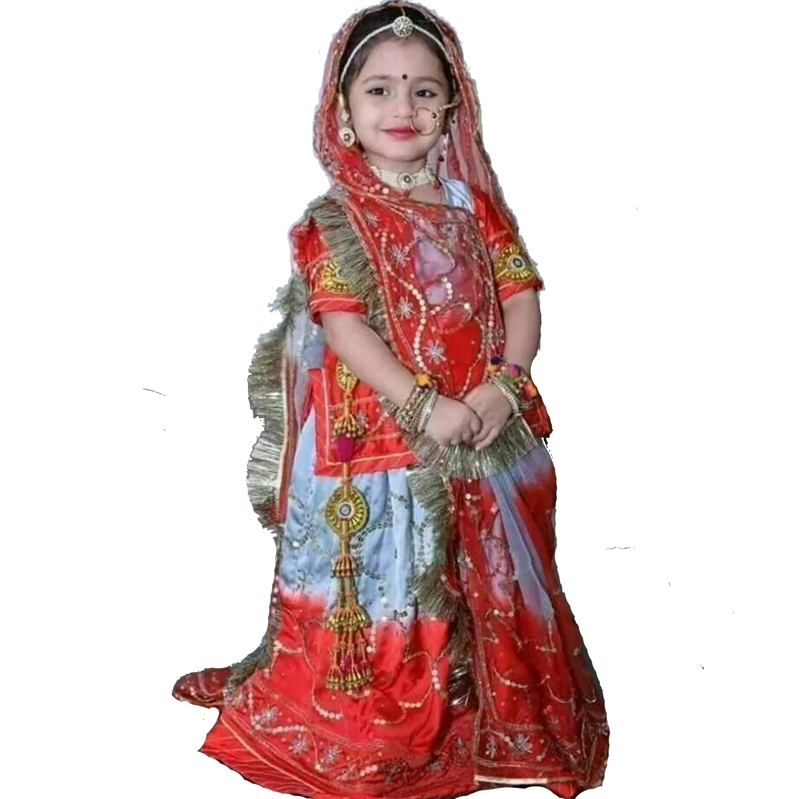 Girl Rajputi Poshak