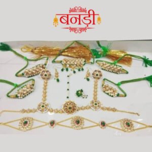 Baby Girl Jewelry Set in Enchanting Rajasthani Style