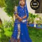 Rajputi Poshak for Girls in Blue Color