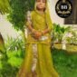 Rajputi Poshak for Girls in Light Green Color