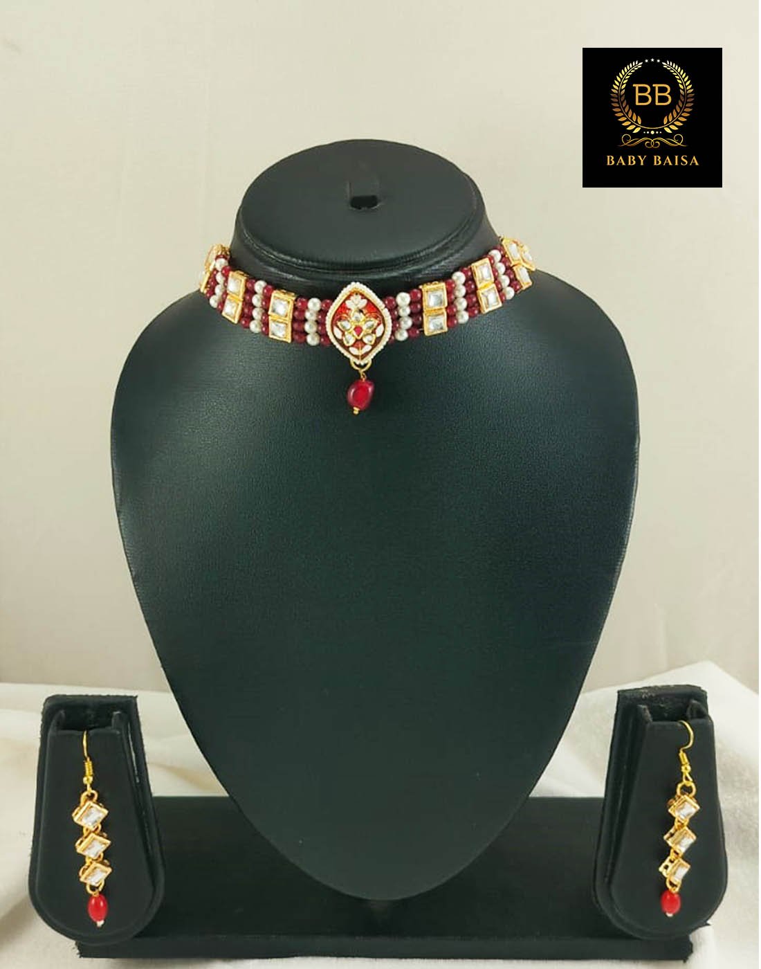 Rajputi Choker for Baby Baisa (3 to 12 Years)