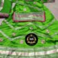 Chote Baisa Poshak in Popti Green Color with Pink Magji