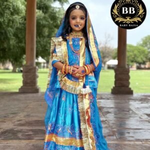 Baby Baisa Firozi Color Boutique Poshak of 2025