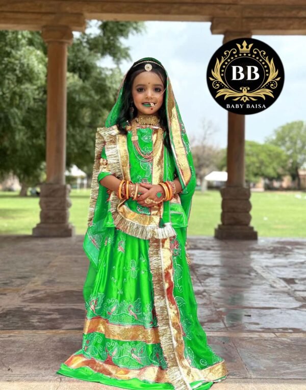 Baby Baisa Parrot Green Color Boutique Poshak of 2025 Baby Baisa Parrot Green Color Boutique Poshak of 2025