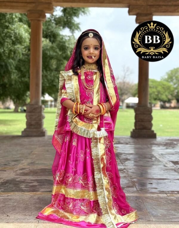 Baby Baisa Dark PInk Color Boutique Poshak of 2025 Baby Baisa Dark PInk Color Boutique Poshak of 2025